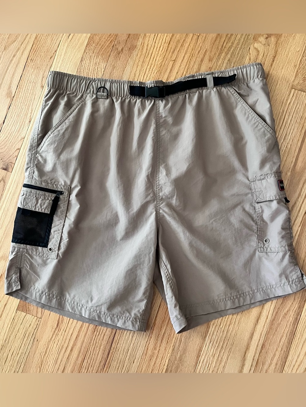 Weekender Travel Adventure Quick Dry Cargo Hiking Water Shorts Lined Mens Large